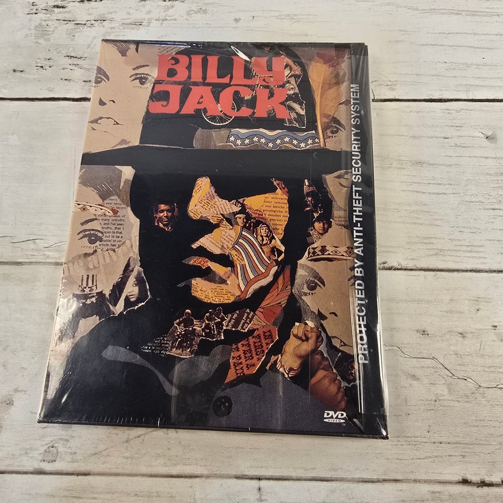 New Sealed Billy Jack DVD 1971 Movie Tom Laughlin Warner Home Video